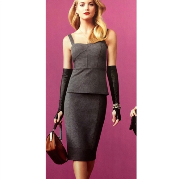 CAbi Tops - CABi Ponte Bustier Peplum Tank.